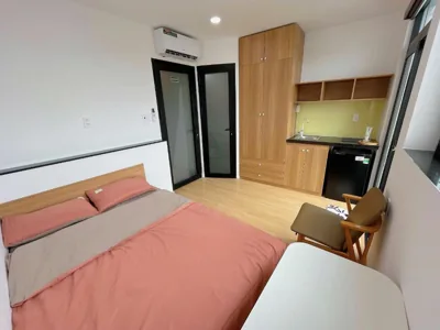 Habitación doble con balcón — Hạt Nắng Garden - Homestay & Restaurant